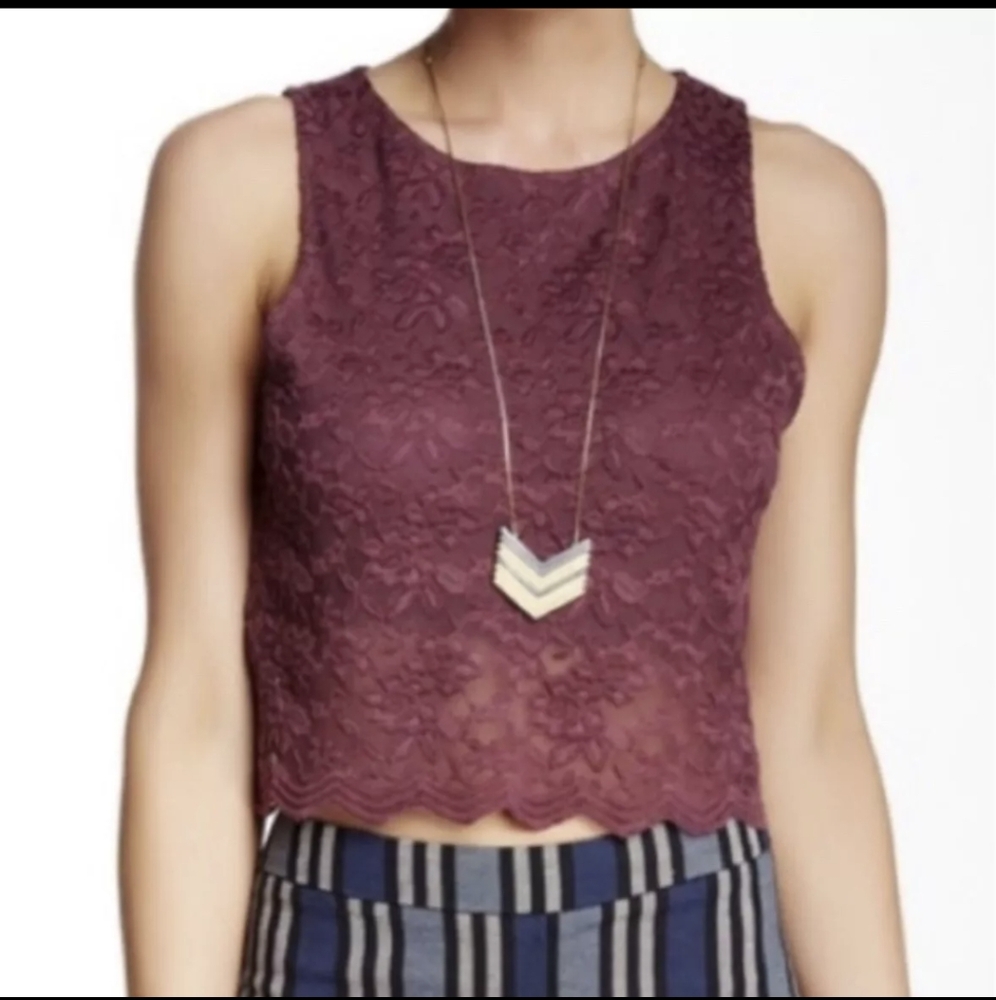 Free People Lace Tank